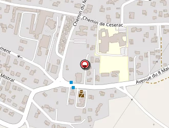 Carte de Cqfdent à Montfrin