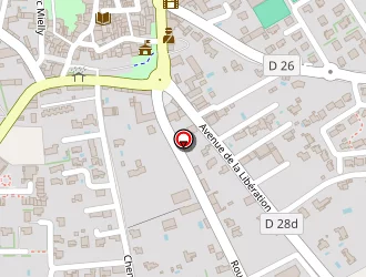 Carte de Tchip Coiffure à Noves