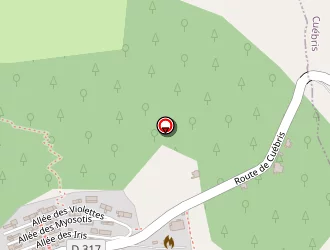 Carte de Cardonne Bâtiment à Roquesteron