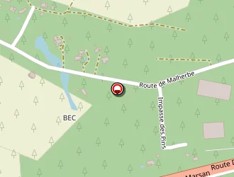 Carte de Restos Du Coeur à Saint-perdon