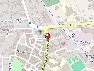 Carte de Stade De L'espalier à Noves