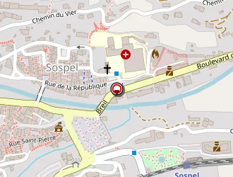 Carte de L Estabi à Sospel