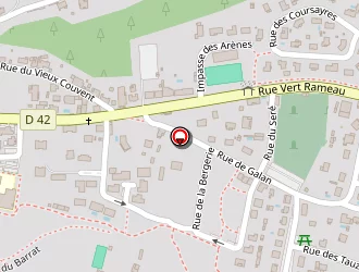 Carte de Denis Etienne à Castets