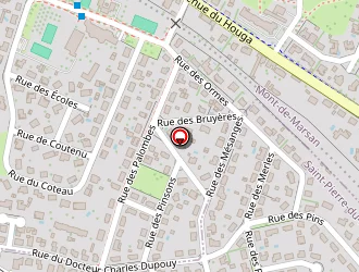 Carte de Lje à Mont-de-marsan