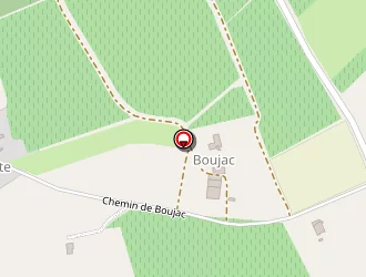 Carte de Château Boujac à Campsas