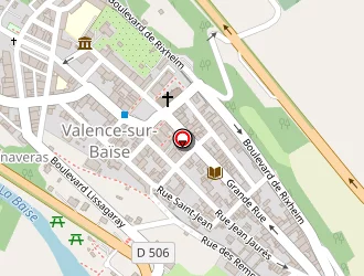 Carte de La Poste à Valence-sur-baïse