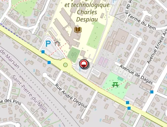 Carte de Dagas Presse à Mont-de-marsan