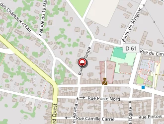 Carte de Bijouterie Gesse à Beaumont-de-lomagne