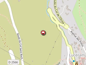 Carte de La Poste à Lucéram