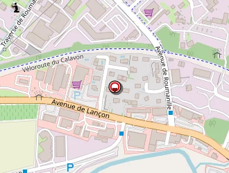 Carte de La Halle à Apt