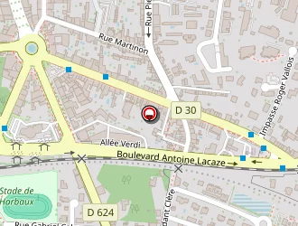 Carte de Isotop Immo à Mont-de-marsan