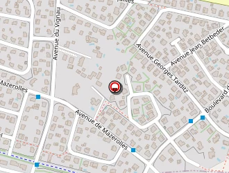 Carte de Ordinet + à Mont-de-marsan