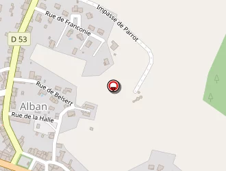 Carte de Marché Couvert à Alban