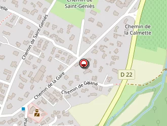 Carte de Vidal Pascal à Saint-mamert-du-gard