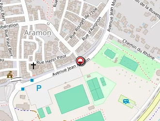 Carte de Janas Christine à Aramon