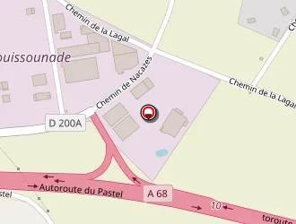 Carte de F Mortelette (ets) à Lagrave