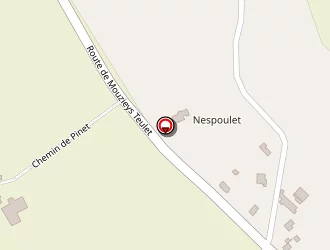 Carte de Assié Elec à Fréjairolles