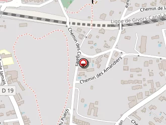 Carte de Doucet Xavier à Aramon