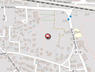 Carte de Crudivert à Aramon