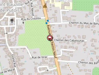 Carte de Aux 2moiselles à Saint-bauzille-de-putois