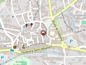 Carte de Stade à Caumont-sur-durance