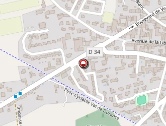 Carte de Salva à Rognonas