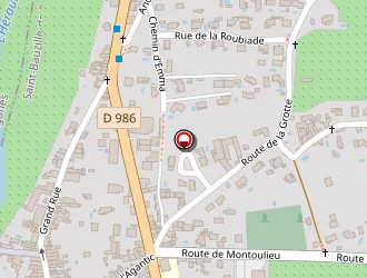 Carte de Aegms à Saint-bauzille-de-putois