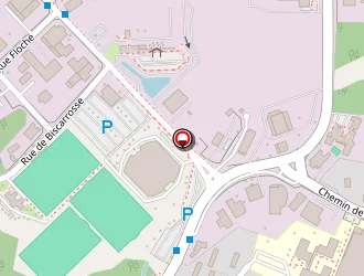 Carte de Lycée Frédéric Estève Des Métiers De L'automobile Et Du Transport à Mont-de-marsan