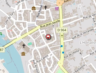 Carte de Le Galhac à Gaillac