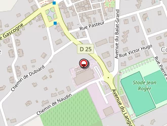 Carte de Saint Sardos Automobile à Saint-sardos