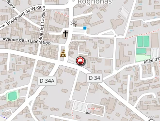 Carte de Michel Bourgoin à Rognonas