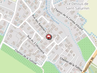 Carte de Géraldine Coiffure à Villeneuve