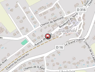 Carte de Blanc Richard à Dauphin