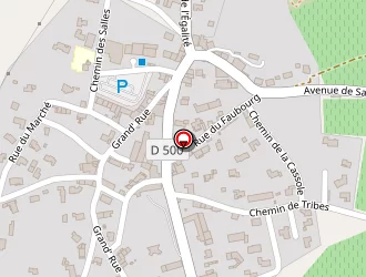 Carte de La Poste à Théziers