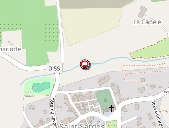 Carte de Crespeau Morgan à Saint-sardos