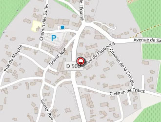 Carte de Delacroix Michel à Théziers