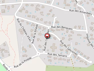 Carte de Parcours De Sante à Poulx