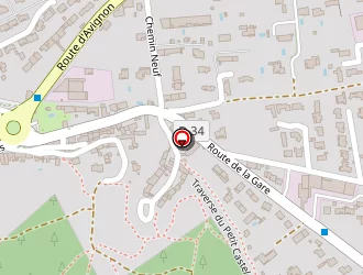 Carte de Ecal à Barbentane