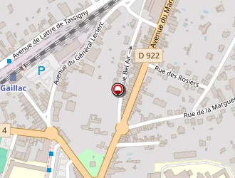 Carte de Connect'in à Gaillac