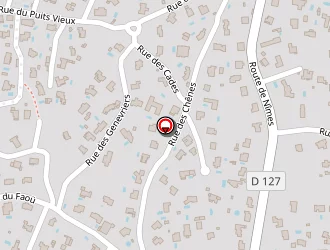 Carte de Cartier Nadia à Poulx