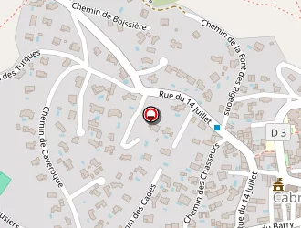 Carte de Banq Alexandre à Cabrières