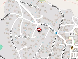 Carte de Mairie à Cabrières