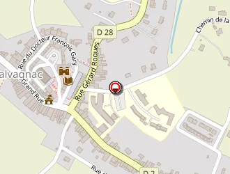 Carte de La Poste à Salvagnac