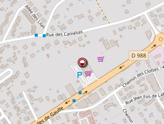 Carte de Pôle Emploi à Gaillac