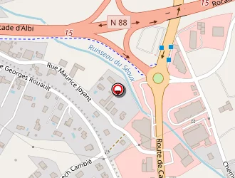 Carte de N.l.t.r. à Albi