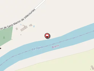 Carte de Roques Olivier à Brens