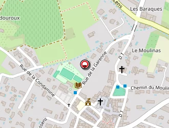 Carte de Cornetto Albert à Fons