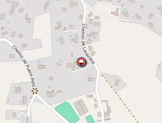 Carte de Discothèque Rue Du Bain à Albi