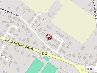 Carte de Mignot Eric à Villebrumier