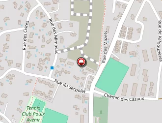 Carte de Midi Travaux Publics à Poulx